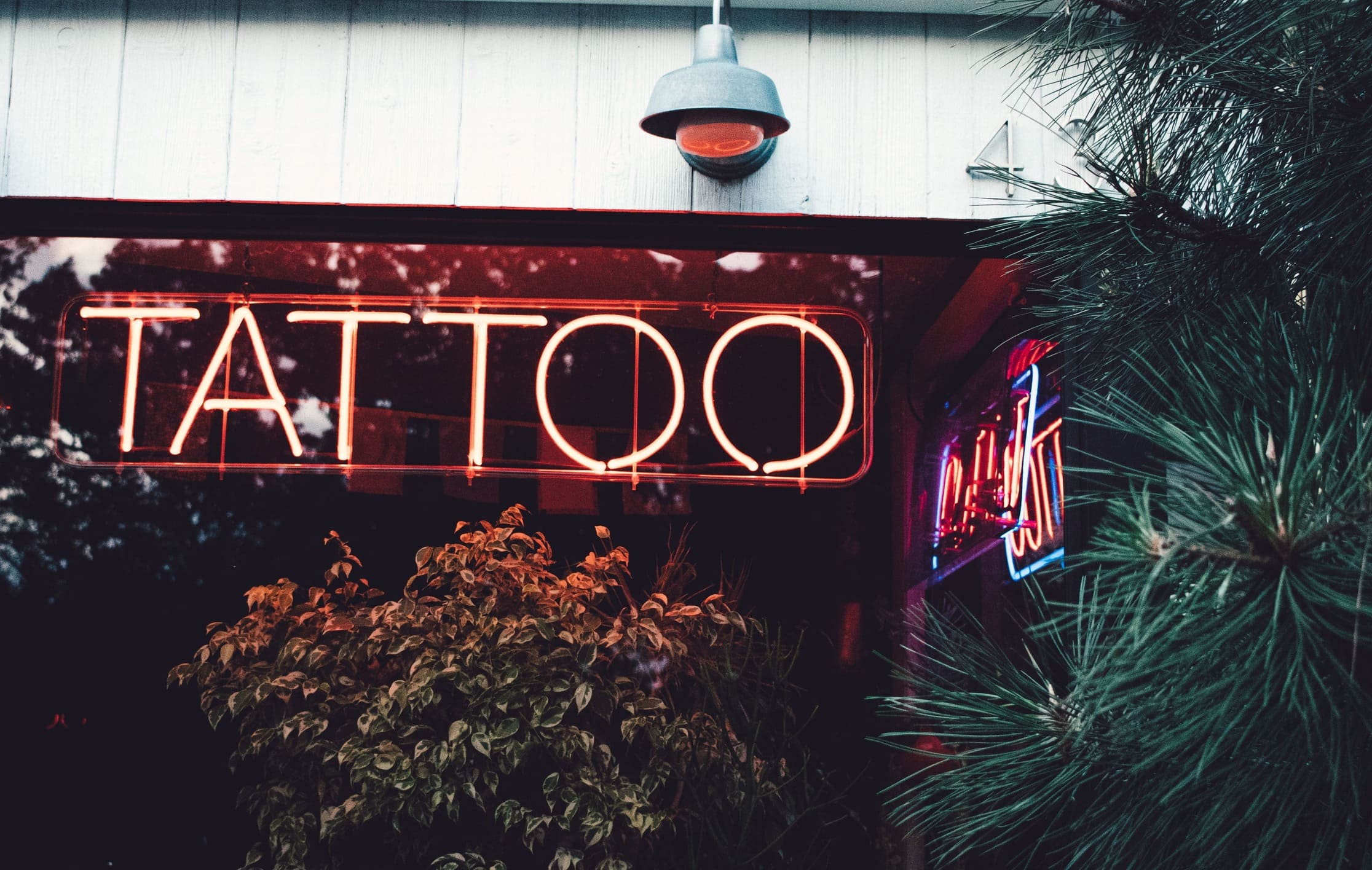 Een tattoo shop