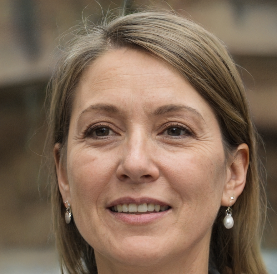 Vrouw met blond haar