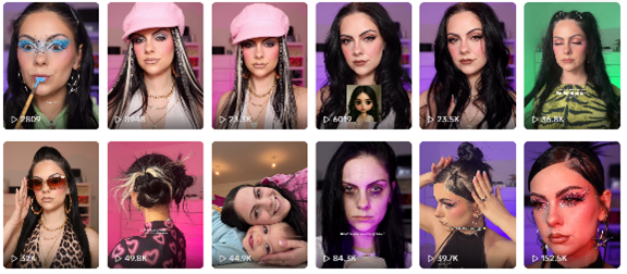 Sophie Hannah overzicht TikTok videos