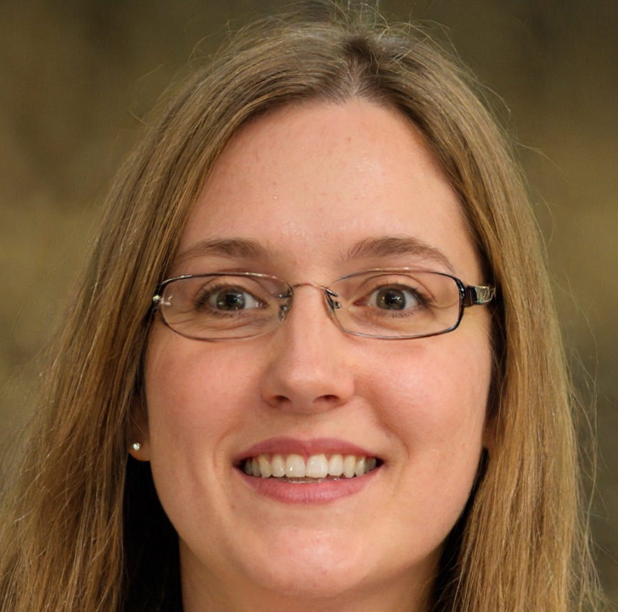 vrouw met blond haar