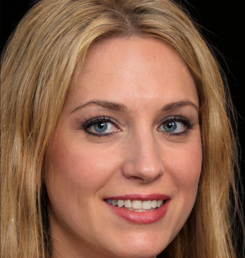 Vrouw met blond haar