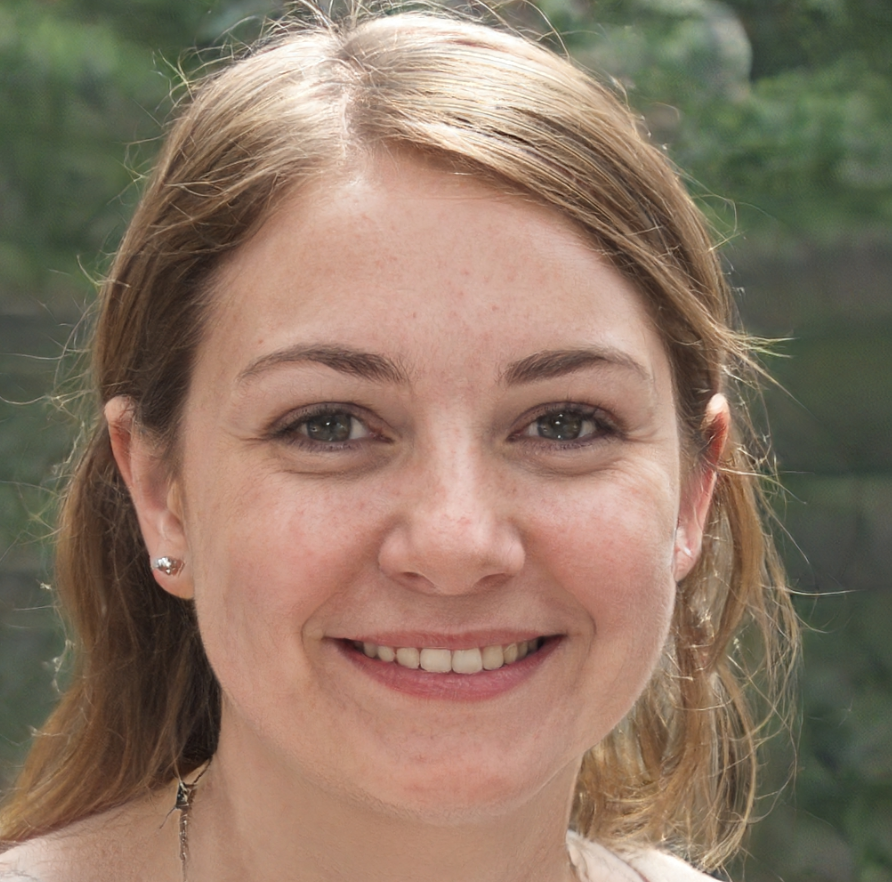 Vrouw met blond haar