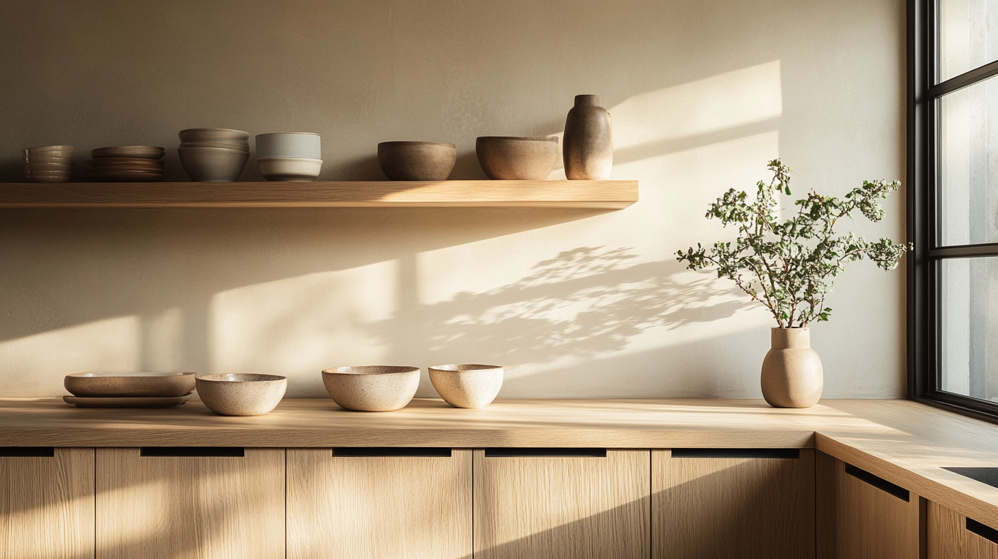 Meer personaliteit toevoegen aan je keuken met de Japandi style