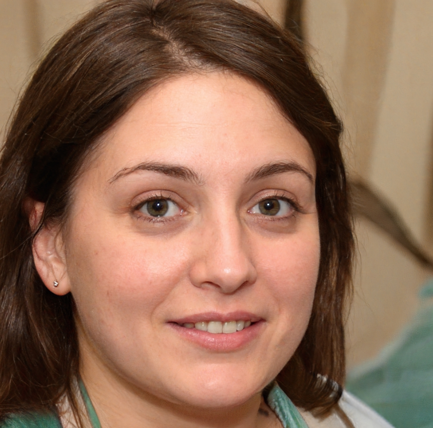 vrouw met donker haar