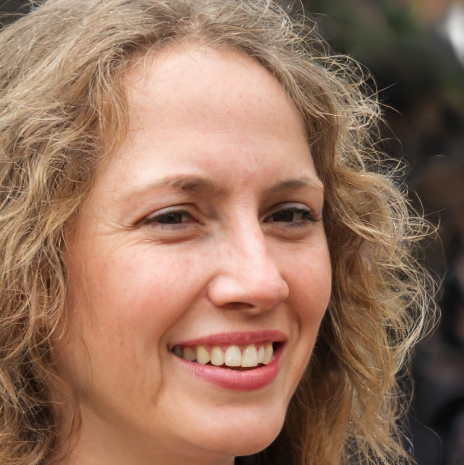 Vrouw met blond haar en slag