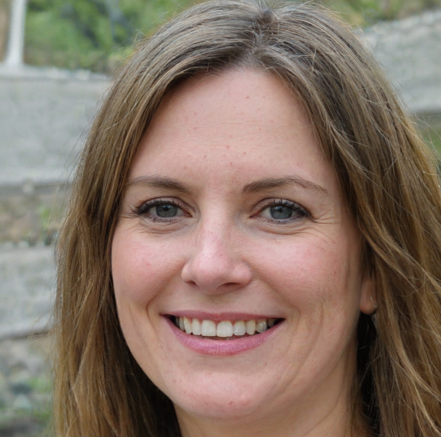 Vrouw die lacht