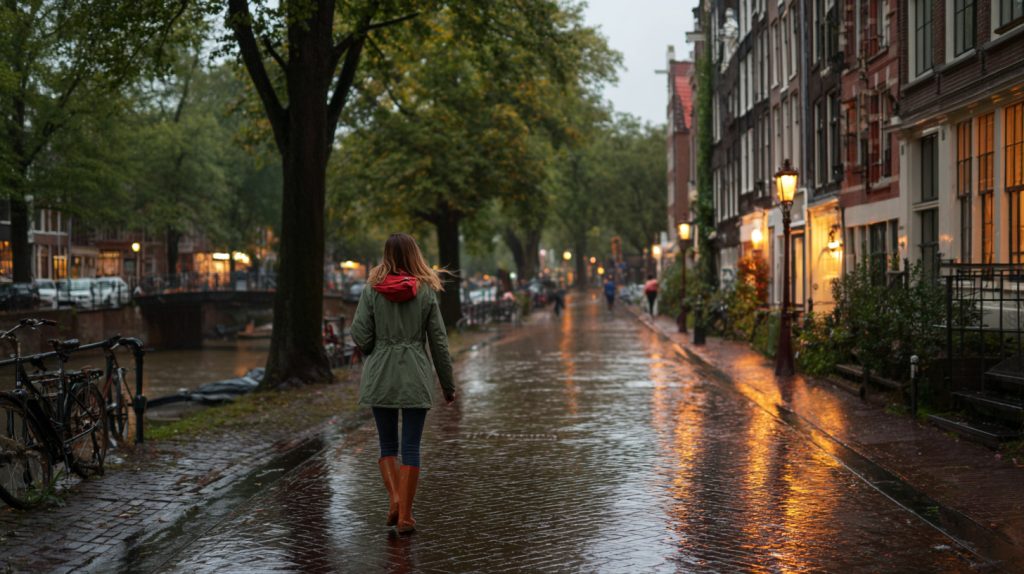 Stijlvolle regenkleding