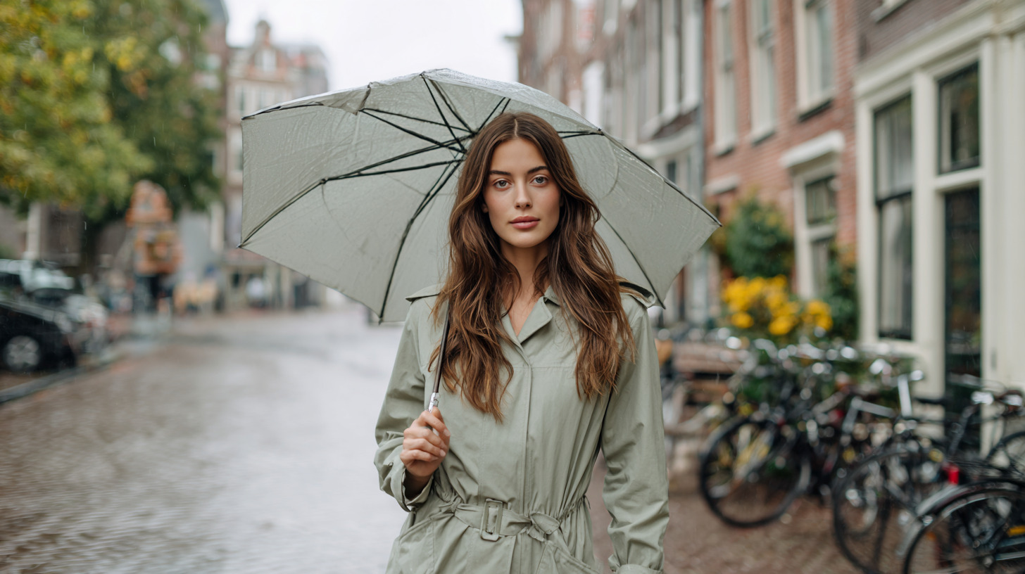 Stijlvolle regenkleding